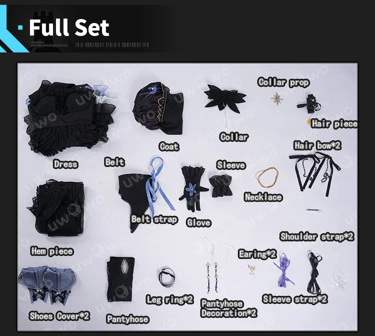 PRE SALE UWOWO Game Arknights Togawa Sakiko Master of Melodia Cosplay Costume S-3XL Halloween Costume