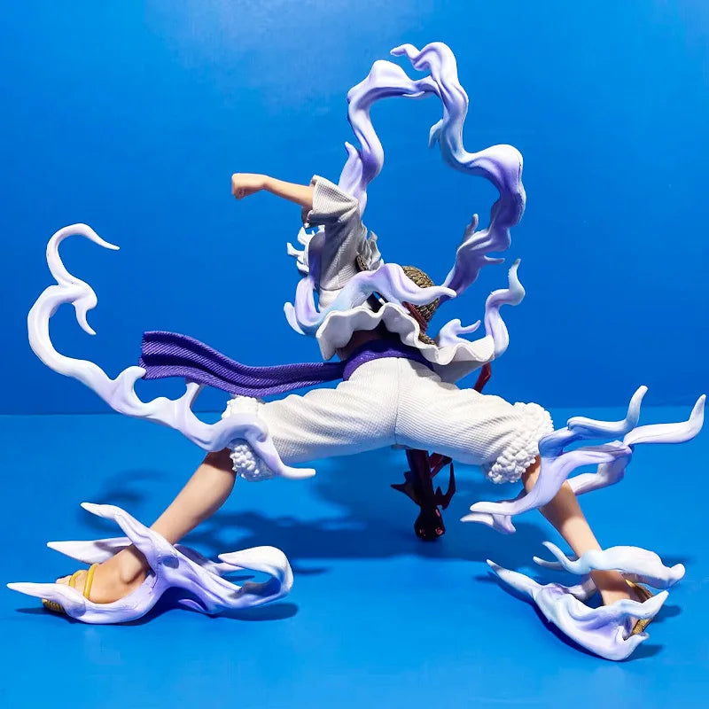 New One Piece Luffy Anime Figure Nika Luffy Jt Gear Second Action Figurine Straw Hat Statue 2 Colors Pvc Model Collect Toy Gifts