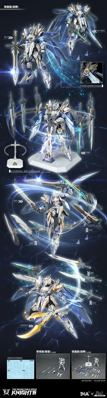 【In Stock】 SNAA SC-009 Divine Invoker Percival Deluxe The Round Table Knights Model Kit  HG 1/144 Action Figures Toy Gift
