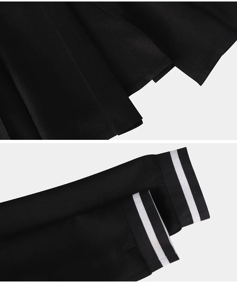 iCoser The Hundred Line Hiruko Shizuhara Cosplay Costume Wig Battle Uniform Last Defense Academy Halloween Party for Women Girls