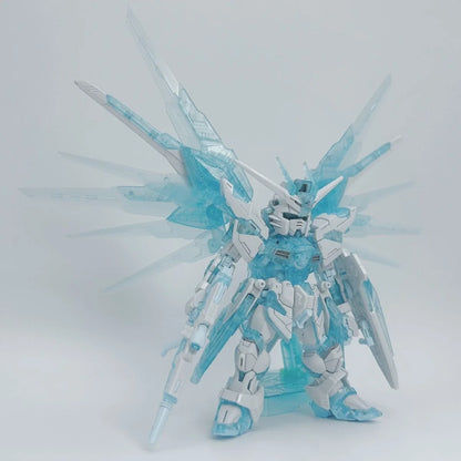 In Stock GAOGAO Strike Freedom Mgsd Assembly Model Kit Toy Ice Blue Color Transparent Version Action Figures Robot Model Mecha