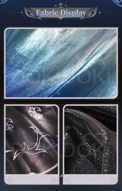 Cartethyia Cosplay Costume Game Wuthering Waves DokiDoki-SR Women Dress Cantarella Halloween Cosplay Wig