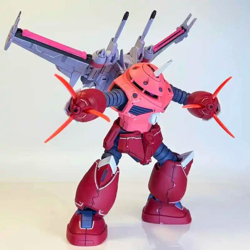HG 1/144 Justice Z’Gok Aslan Action Figure Mecha Warrior High Detail Detachable Parts Assembly Model Toy Collectible GK