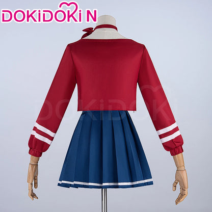 IN STOCK Mita Cosplay Costume Game MiSide【XS-3XL】DokiDoki-N Women Uniform Dress Mita Cosplay Hat Gloves Plus Size