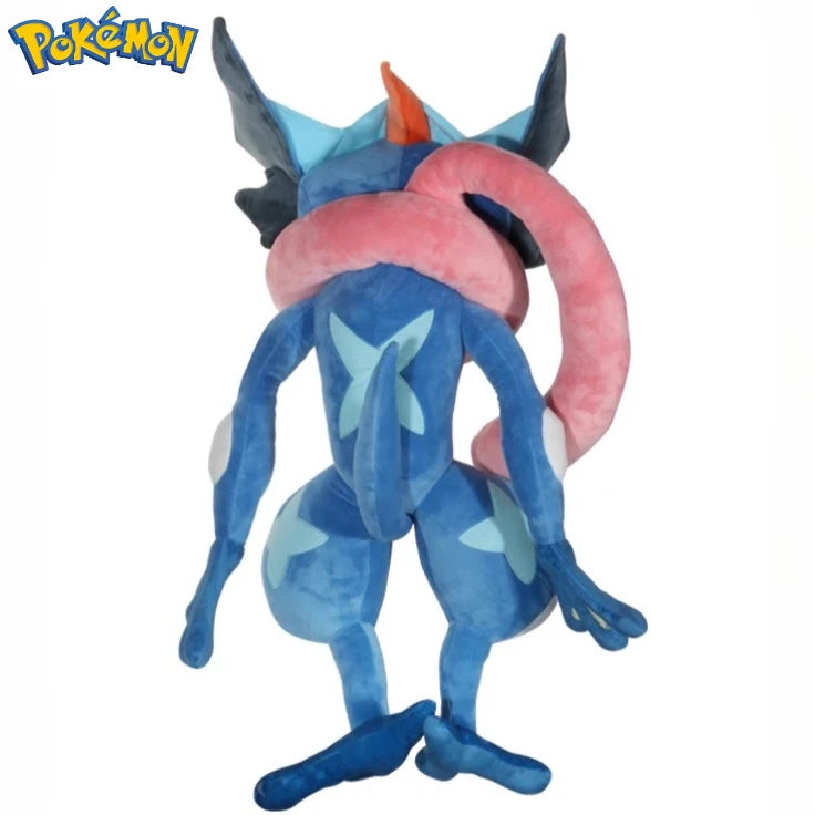 150CM Greninja Pokemon Plushies Big Size Cartoon Anime Peluche Kawaii Stuffed Ornament Comfortable Soft Doll Children Toy Gift