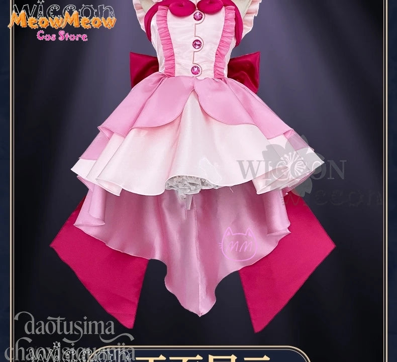 Mermaid Melody Nanami Ruchia Adult Costume Polyester Set
