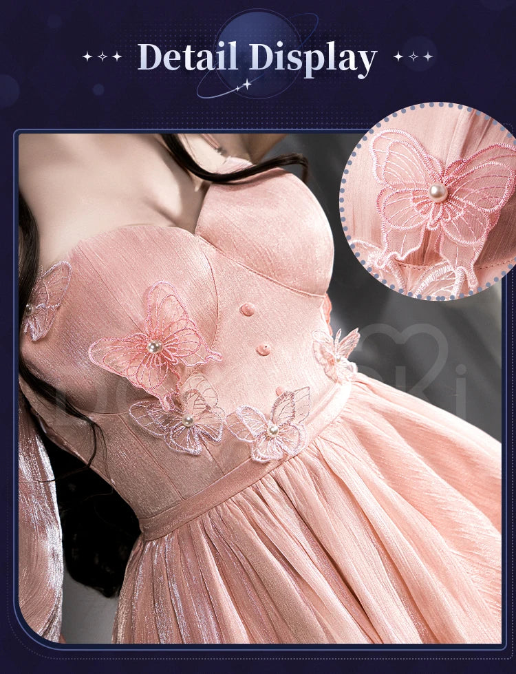 IN STOCK Dreamy Heart Heroine MC Hunter Cosplay Costume Game Love and Deepspace【S-3XL】DokiDoki-R Rafayel Women Halloween Dress