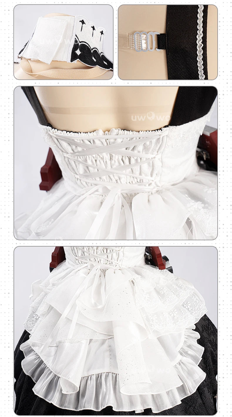 UWOWO Formidable Cosplay Game Azurr Lanee Formidable Default Cosplay Costume Halloween Costume