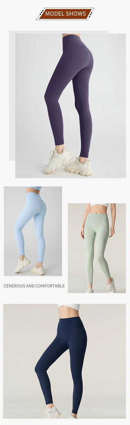 Summer Hot Sale High Waist Breathable Quick Dry Yoga Leggings for Fitness Running Cycling Gym
