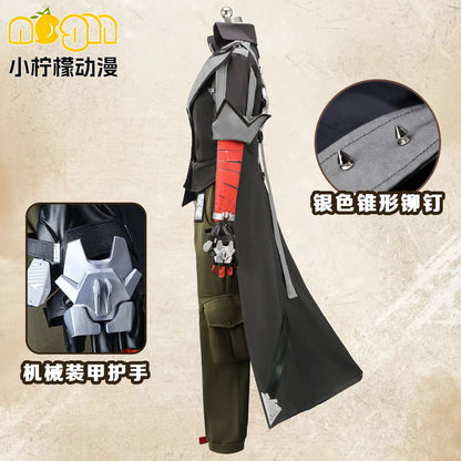 Zenless Zone Zero Komano Manato Cosplay Costume Set Polyester