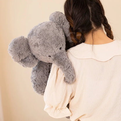 30/40/50cm Huggable Stuffed Animals Grey Elephant Plushie Dolls Kawaii Xmas Gift Appease Comfort Calf Elephant Soft Toy