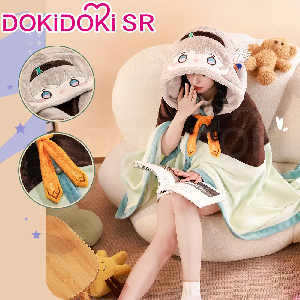 Robin Firefly Doujin Cosplay Air Conditioning Blanket Game Honkai: Star Rail DokiDoki-SR HSR Robin Cosplay