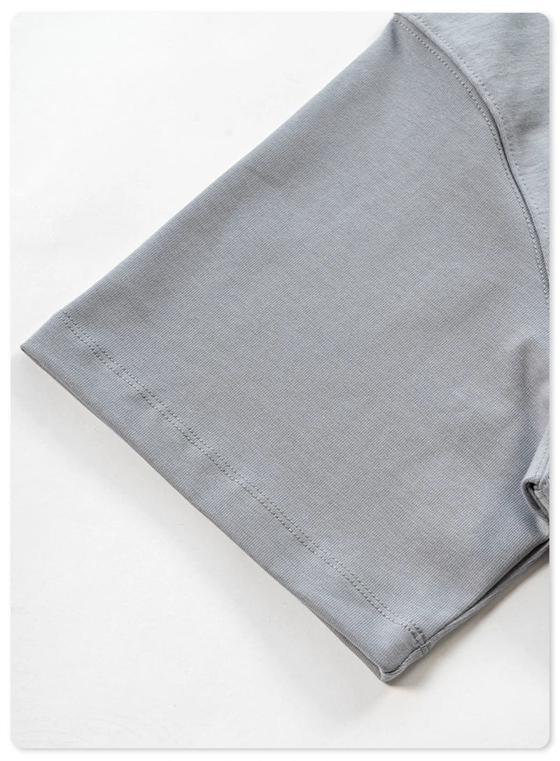 ZODF 2024 Heavy-Weight 345gsm Basic Solid T-Shirts For Men Unisex Women Summer Loose 100% Cotton T Shirt Brand Clothes HY0771