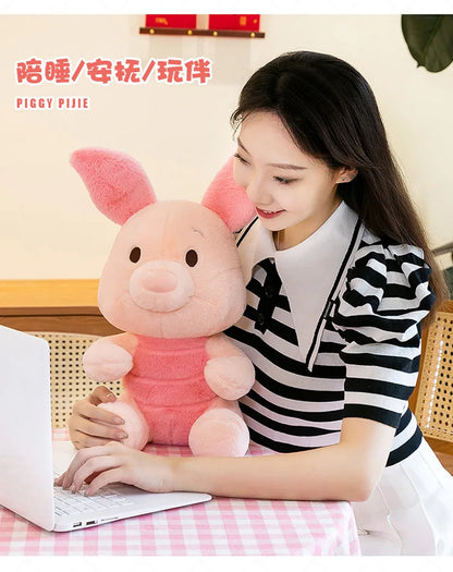 55/70/85cm Big Size Disney Piglet Kawaii Anime Plush Stuffed Doll Cartoon Room Decoration Plush Pillow Children's Holiday Gifts