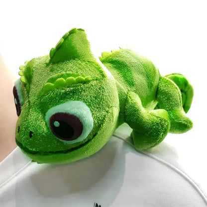 New Pascal Rapunzel Chameleon Plush Dolls 15cm Pascal Stuffed Animals Plush Doll Pascal Rapunzel Shoulder Plush Toys Kids Gifts