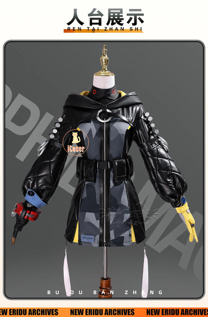 Zenless Zone Zero Orphie Cosplay Costume Wig Uniform Hat Headwear Outfit Obol Squad Halloween Party Women Girls Carnival iCoser