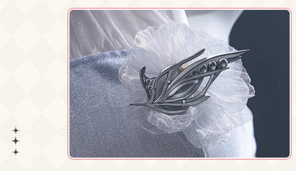 IN STOCK Cloudscape Calm Hunter MC Cosplay Game Love and Deepspace【S-2XL】DokiDoki-N Women White Dress Plus Size