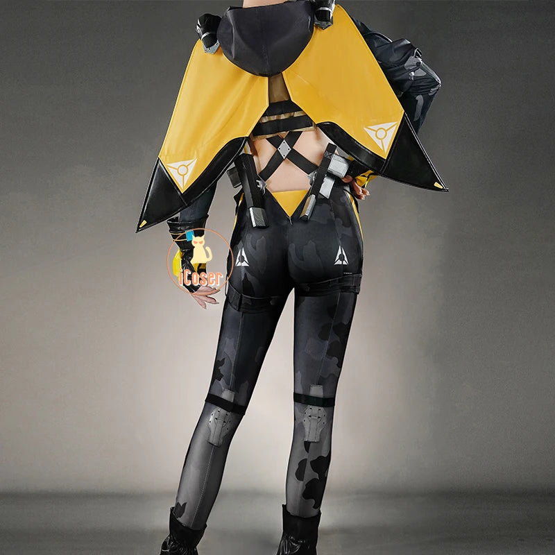 Zenless Zone Zero Trigger Cosplay Costume Wig Uniform Hairpin Obol Squad Halloween Party for Women Girls Carnival Props iCoser