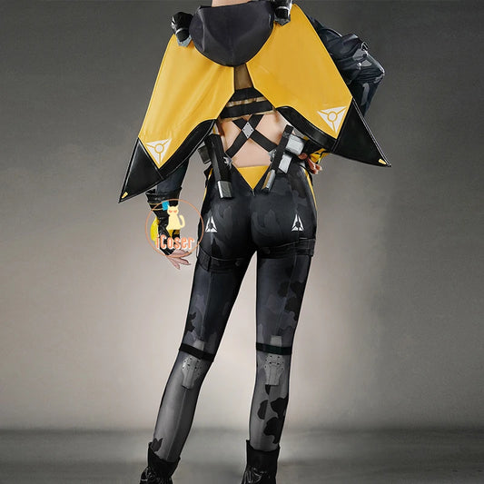 Zenless Zone Zero Trigger Cosplay Costume Wig Uniform Hairpin Obol Squad Halloween Party for Women Girls Carnival Props iCoser