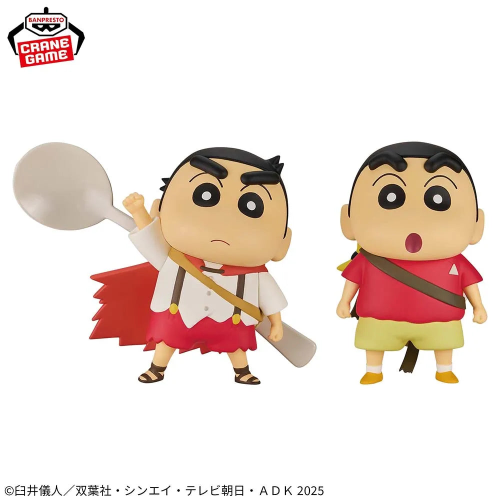 Banpresto Crayon Shin-chan Scorching Kasukabe Dancers 11cm PVC