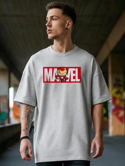 Marvel Iron Man Graphic T Shirt Men Women Loose Fit Short Sleeve Tees Superhero Comic Streetwear Casual Summer Trendy Y2k Tops