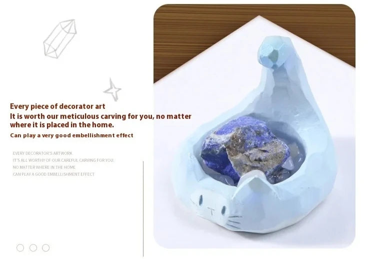 Creative Animal PAL Crystal Blind Box Cute Desktop Decoration Resin Craftwork Wholesale New Model Display Piece Toy & Hobbies