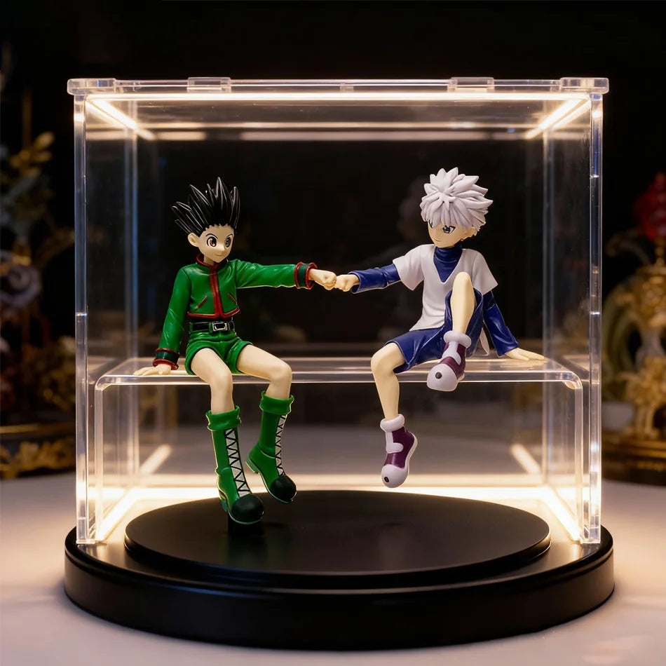 2026 New Arrival Hot Hunter x Hunter Figures - Gon & Killua Car/PC Case/Room Decoration Models, Top Choice for Fan Collection