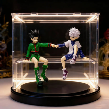 2026 New Arrival Hot Hunter x Hunter Figures - Gon & Killua Car/PC Case/Room Decoration Models, Top Choice for Fan Collection