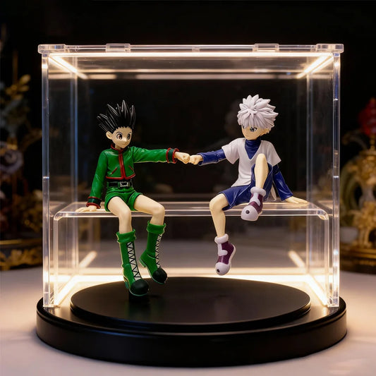 2026 New Arrival Hot Hunter x Hunter Figures - Gon & Killua Car/PC Case/Room Decoration Models, Top Choice for Fan Collection