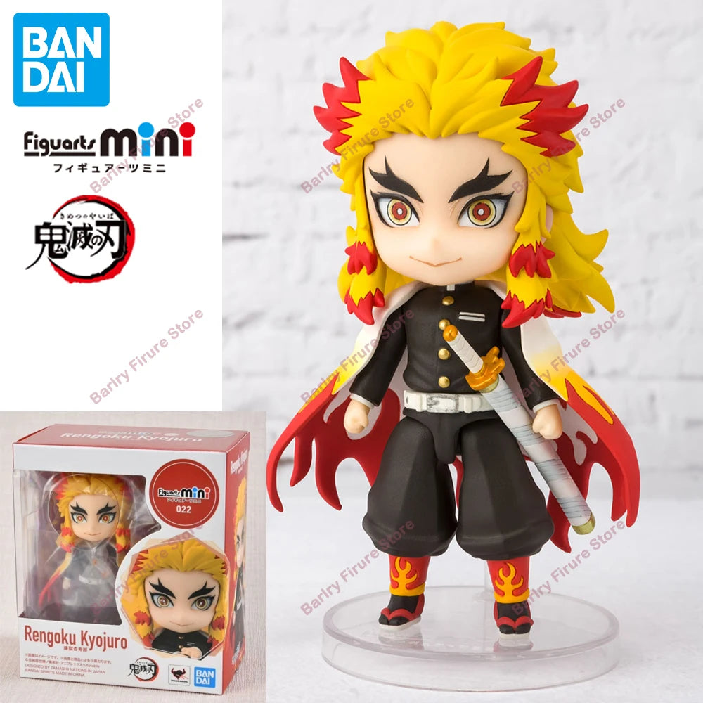 Bandai Figuarts Mini Demon Slayer Characters 8-13cm PVC - 26-Kyojuro Rengoku