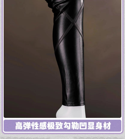 iCoser Zenless Zone Zero Evelyn Chevalier Cosplay Costume Wig Uniform Headwear Earrings Stars of Lyra Halloween Women Carnival