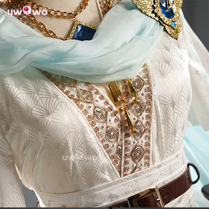 UWOWO Collab Series Game Identity V Seer Eli Clark Cosplay Costume White Suit Fancy Party Outfits