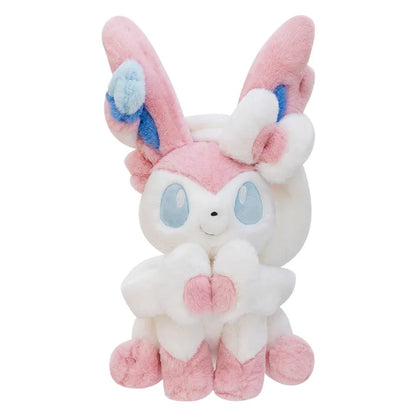 40/80cm Cartoon Large Sylveon Glaceon Pokemon Plush Toys Pillow Doll Cute Ornament Stuffed Plushie Eevee Pokémon Gift for Kids