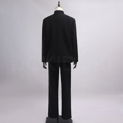 Ken Takakura Rintarou Cosplay Costume Anime【S-2XL】DokiDoki-R Men Black Universal School Uniform Suit Daily DK Costume Plus Si