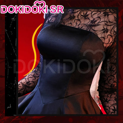 IN STOCK Osaragi Cosplay Costume Manga Anime DokiDoki-SR Women Black Dress Costume Ms. Osaragi Cosplay Halloween