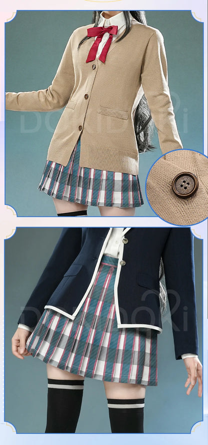 IN STOCK Yukinoshita Yukino Cosplay Costume My Teen Romantic Comedy SNAFU TOO! DokiDoki-SR Women School Uniform Yukino Scarf