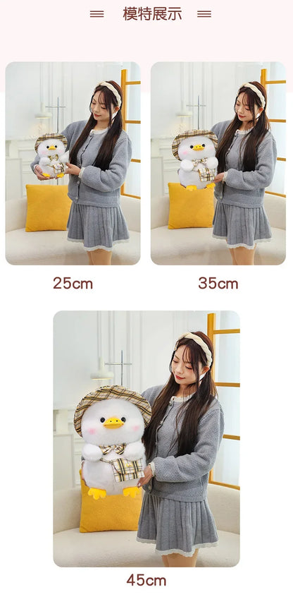 New 25/35/45cm Kawaii Cute Gentleman Duck Plush Toy Children's Pillow Doll Interior Decoration Boys and Girls Birthday Gifts