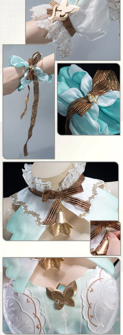 IN STOCK UWOWO Firefly Cosplay Game Honkai Star Rail Fanart Firefly Fairy Princess Cosplay Costume Halloween Costume