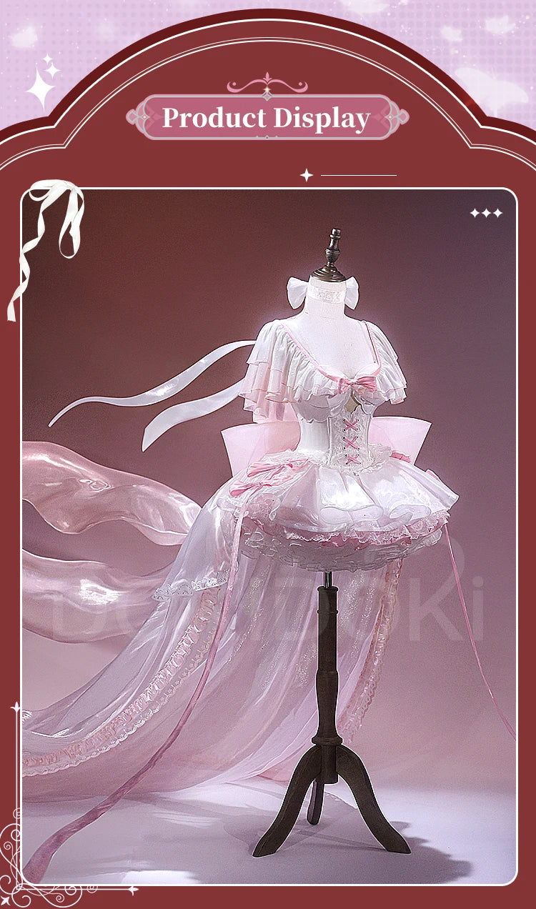 Kaname Madoka Homura Akemi Cosplay Costume Anime DokiDoki-SR Women Cute Pink Black Dress Halloween Madoka Cosplay