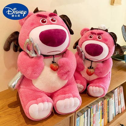 45/60/75cm Big Size Lotso Disney Anime Plush Stuffed Doll Kawaii Room Decor Plushies Children Cartoon Pillow Holiday Gifts