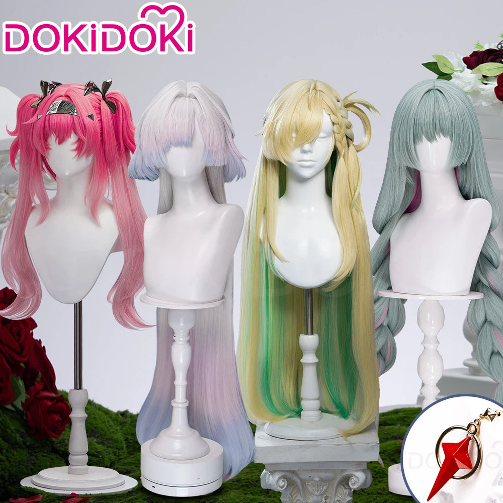 IN STOCK Lucilla Mornye Lynae Sigrika Phrolova Lupa Qiuyuan CHISA Buling Wig Game Wuthering Waves DokiDoki Women Free Wig Cap