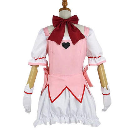 Puella Magi Madoka Magica Kaname Costume Set Cotton Polyester