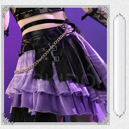 Tracy Reznik Mechanic Cosplay Costume Game Identity V DokiDoki-SR Phantom Girl Lock Core BLK Tracy Women Dress Cosplay