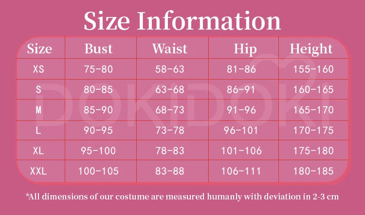 Juno Kiriko Cosplay Costume Game Cosplay【XS-2XL】DokiDoki-R Women Costume Magic Girl Juno Cosplay Plus Size Halloween