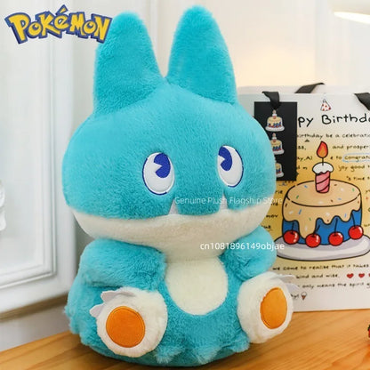 45/60/80cm Big Size Pokemon Snow Lax Anime Plush Stuffed Doll Room Decoration Plushies Kawaii Pillow Ornaments Children's Gifts