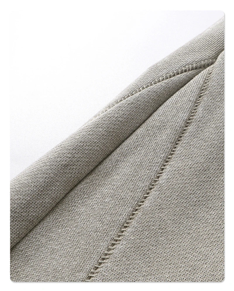 ZODF Retro 2025 Autumn Men 380gsm Washed Cotton Pants Unisex Patchwork Distressed Heavyweight Loose Solid Terry Trousers HY1071