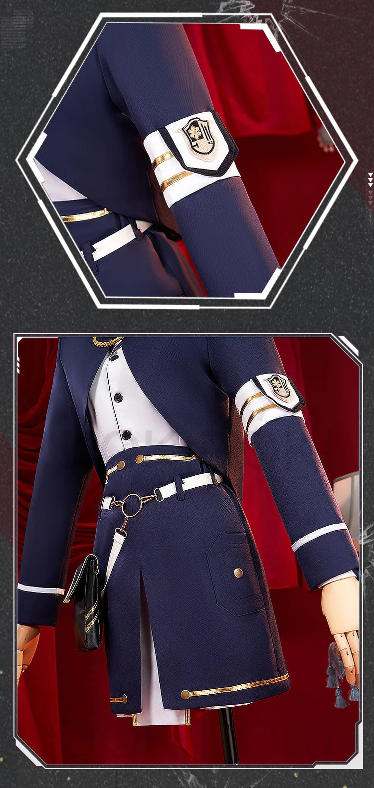 IN STOCK Vladilena Milize Cosplay Costume Anime 86-Eighty Six- Cosplay DokiDoki-R Women Cosplay Uniform Vladilena Milize