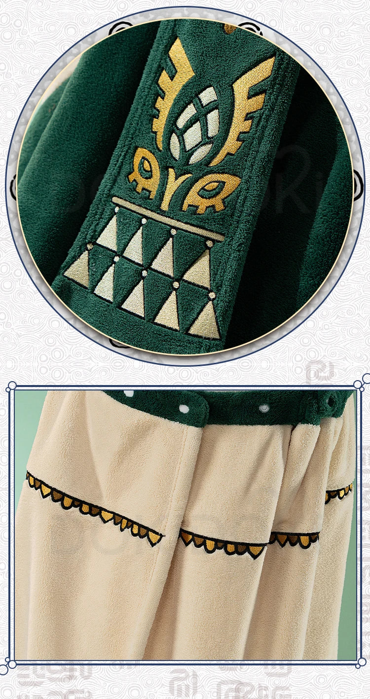 Princess Bath Towel Cosplay Props Game DokiDoki-R Linkk Princess Absorbing Bath Towel Cosplay