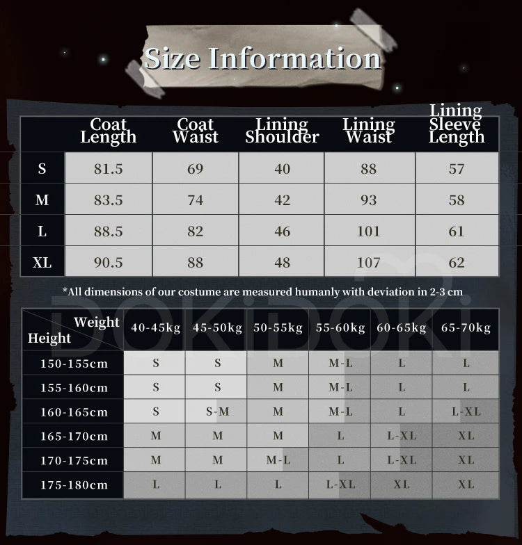 Naib Subedar Mercenary Cosplay Costume Game Identity V DokiDoki-SR Men Costume Naib Mercenary OPH Christmas Cosplay