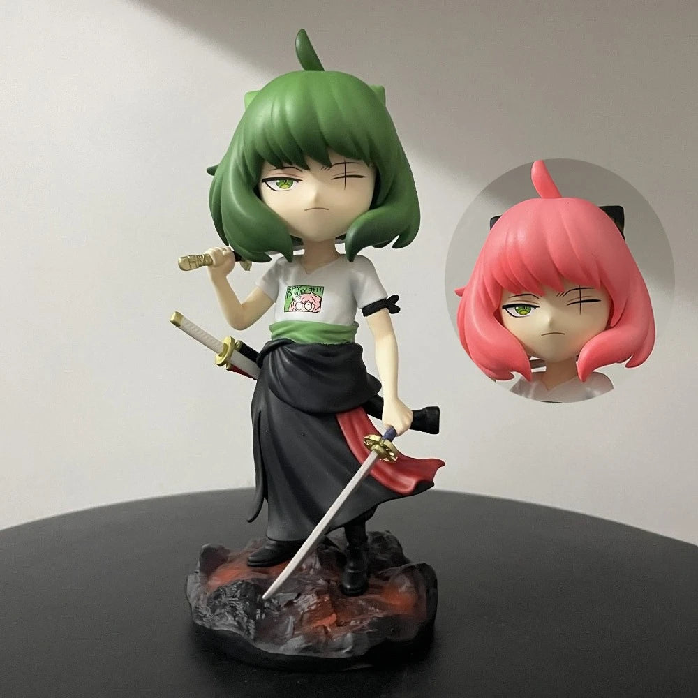 18.5cm Anime ONE PIECE Roronoa Zoro PVC Action Figure Model Statue Collection Toy Gift